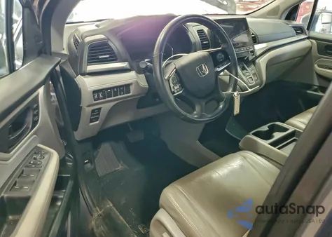 2019 Honda Odyssey Exl из США, поврежденный, VIN 5FNRL6H79KB012459